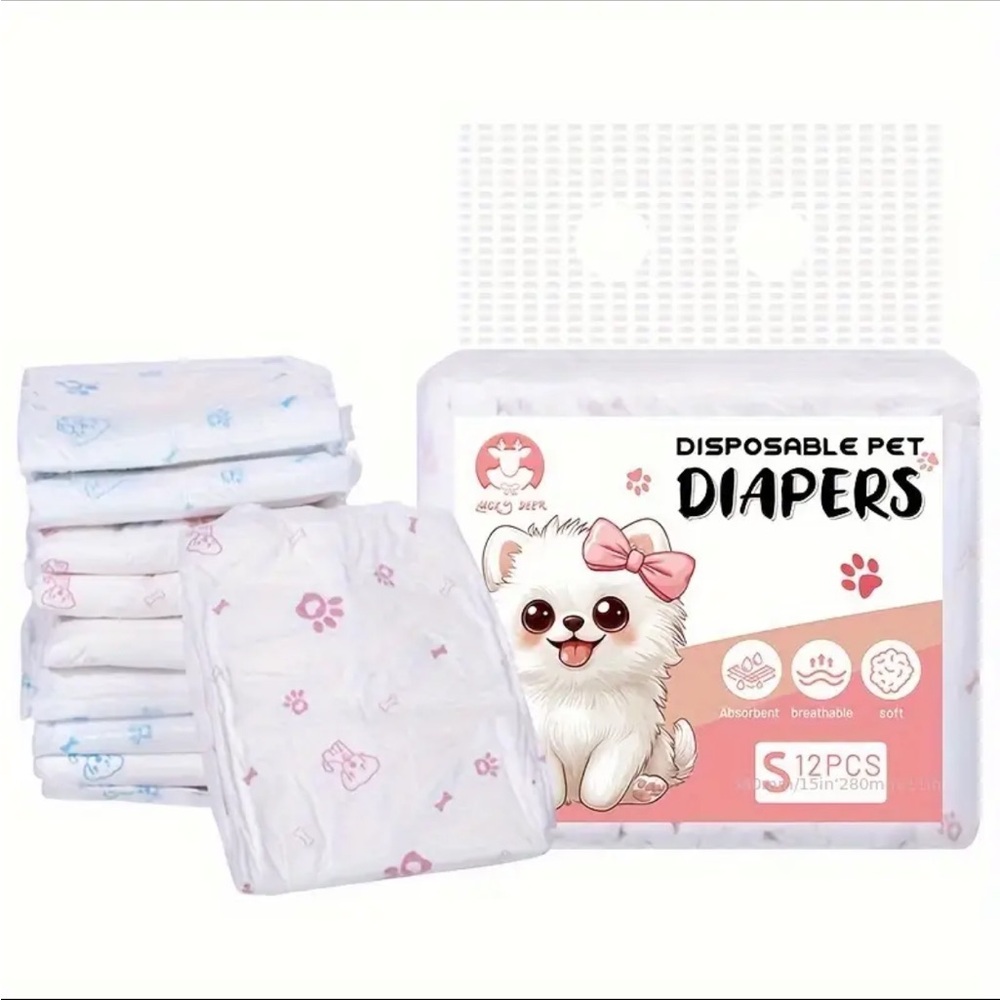 Size Small Female Dog Diapers